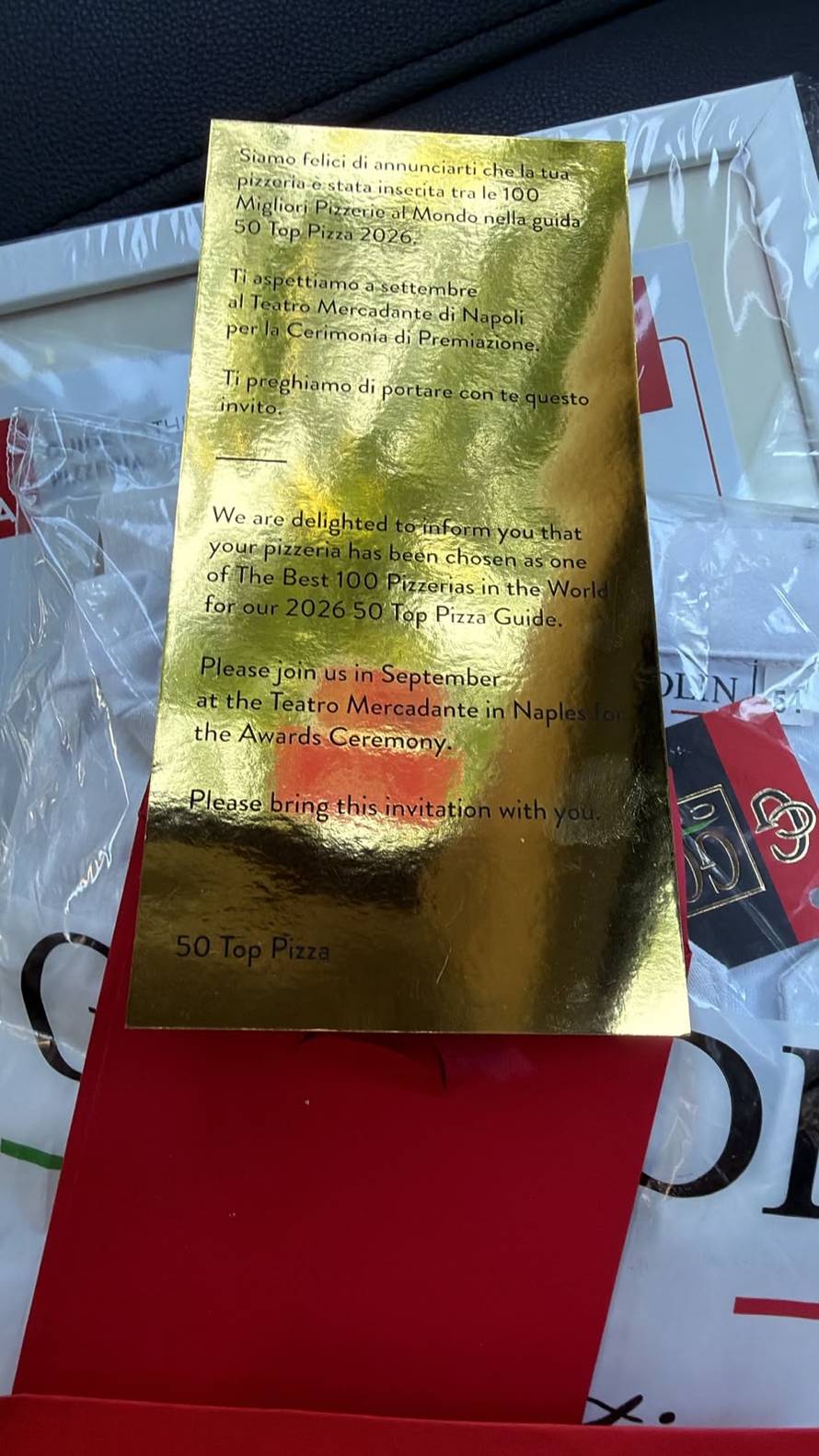Franko's Pizza među dvadeset najboljih pizzerija u Europi, ponovno osvojila i Golden Ticket