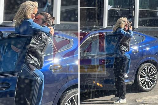 EKSKLUZIVNA SNIMKA Maja Šuput je skočila na Savršenog: 'Baš se vidi da su zaljubljeni'