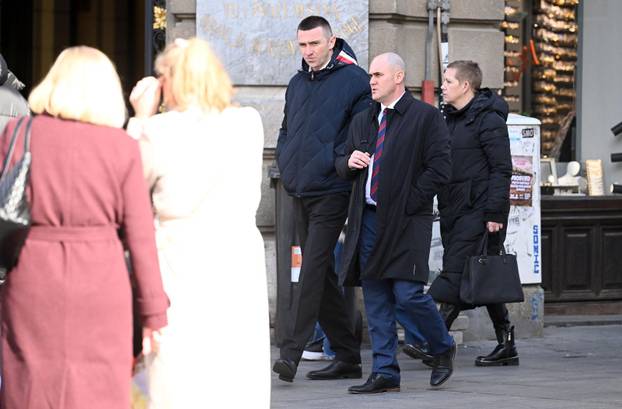 EKSKLUZIVNO Zagreb: Josip Dabro i Ivan Penava razgovarali su u centru grada 