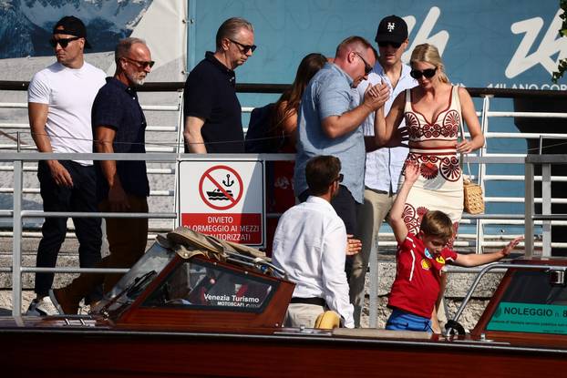 Trump's daughter arrives ahead of Bezos wedding in Venice