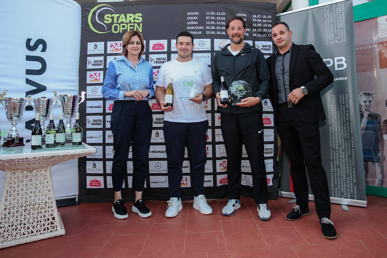 Biograd na moru: Stars Open Tour, finale i dodjela pehara