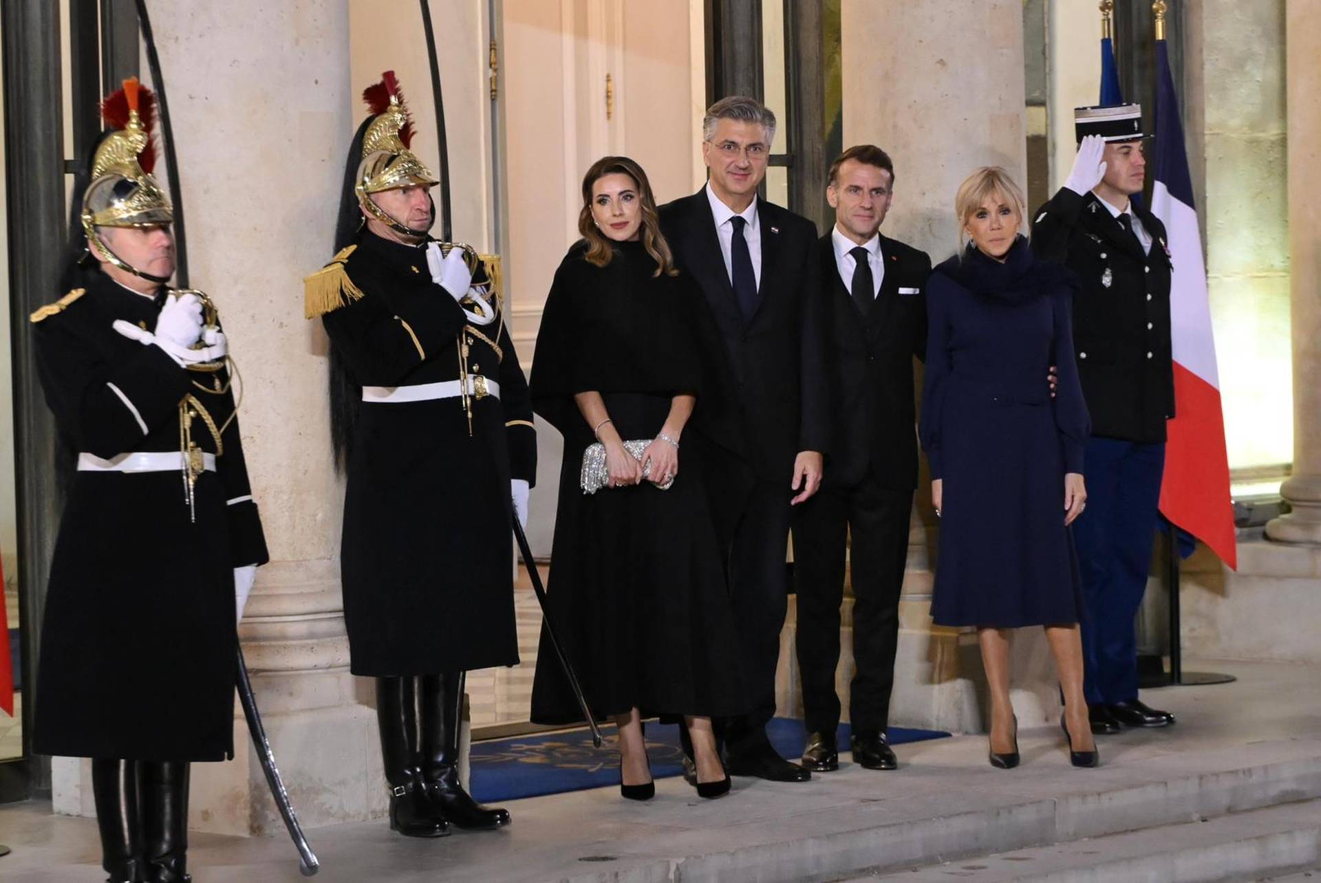 FOTO: Večera za pamćenje u Elizejskoj palači! Plenković i Macron odali počast Nicolieru