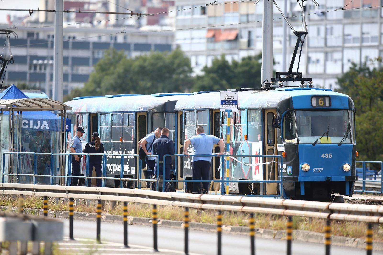 Zagreb: U tramvaju na Mostu mladosti pronađeno mrtvo tijelo muškarca