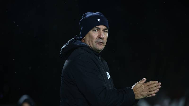 Igor Štimac v solzah po zmagi Zrinjskega v Konferenčni ligi