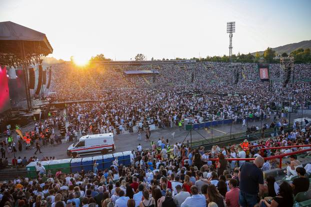 Sarajevo: Dino Merlin održao treći koncert na stadionu Koševo