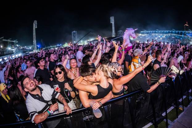 10.07.2026. Split -  Prva večer Ultra Europe Festivala DJ Afrojack. 