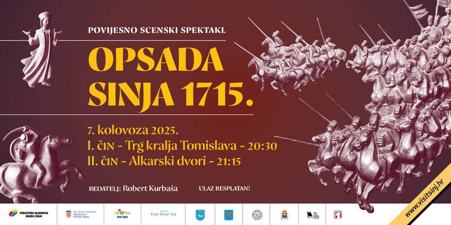 Povijesno scenski spektakl: Predstava 'Opsada Sinja 1715.'