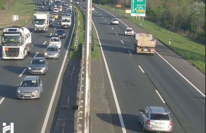 Ogromne kolone na zagrebačkoj obilaznici, zbog jakog vjetra u prekidu neke trajektne linije