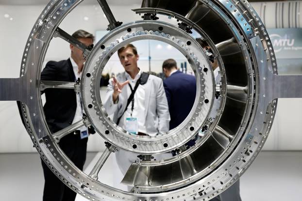 55th Paris Air Show at Le Bourget Airport near Paris