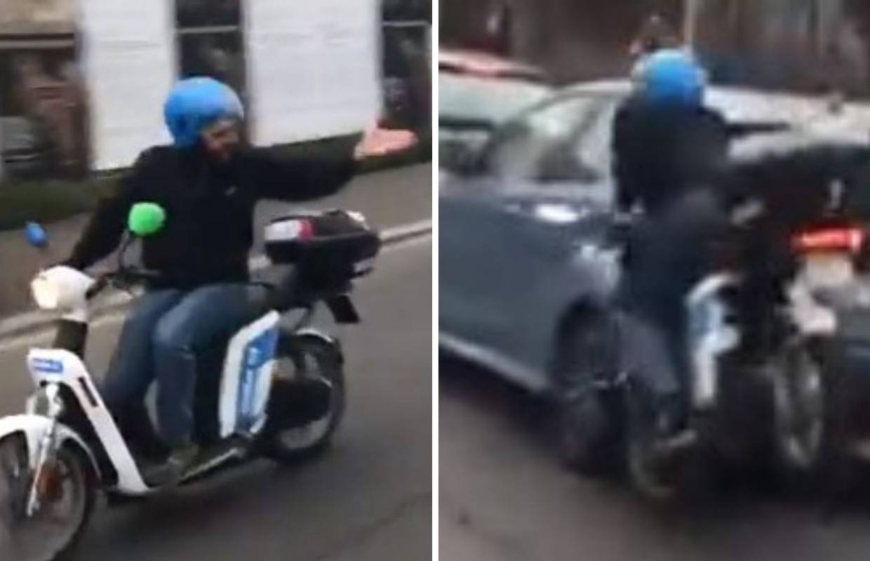 VIDEO Talijan urlao na navijače Leicestera pa se zabio u kolonu