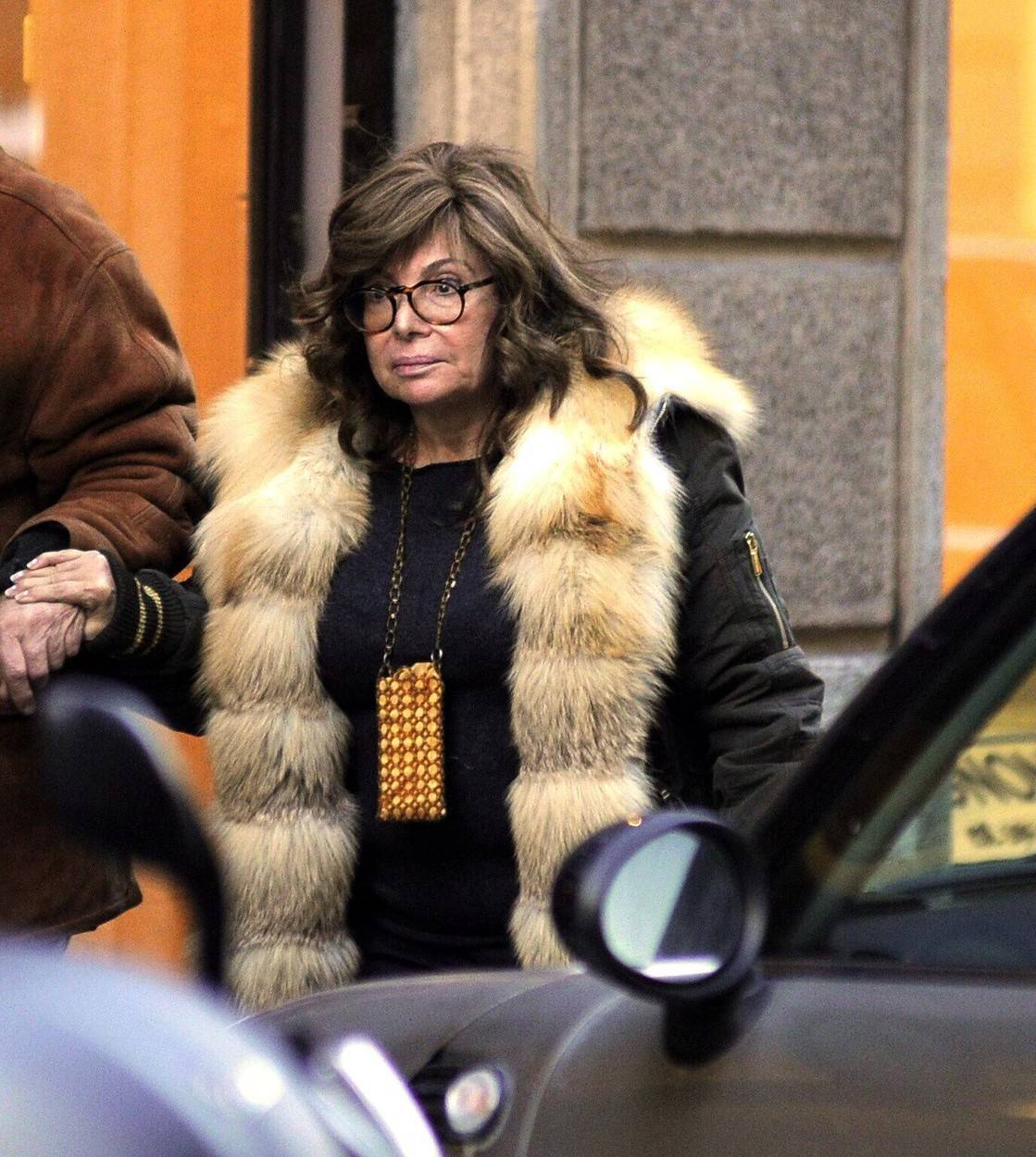 Patrizia Reggiani out and about, Milan, Italy - 24 Jan 2019
