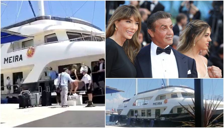 Obitelj Stallone stigla u Split: Rambo je 'pobjegao' na jahtu?