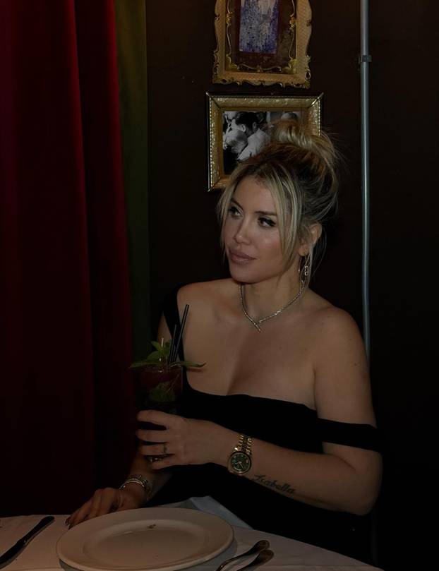 FOTO Godina nova, a Wanda po starom. Tange, bujni dekolte i novi partner: 'Prava ljubav...'