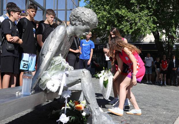 Šibenik: Kod spomenika na Baldekinu obilježena 33. obljetnica smrti Dražena Petrovi?a