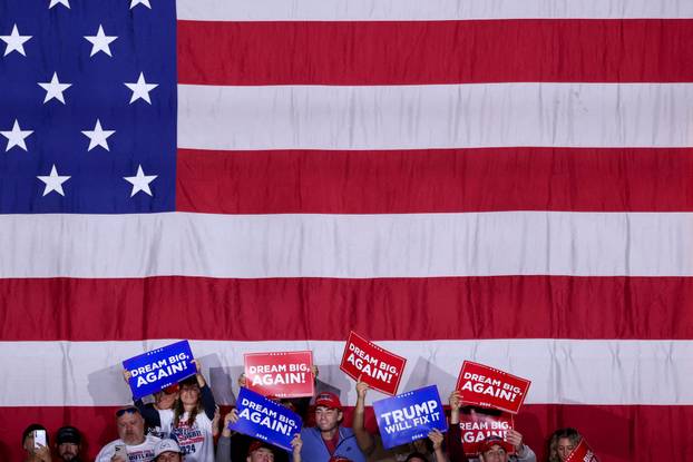 Republican presidential nominee former U.S. President Trump campaigns in Pennsylvania