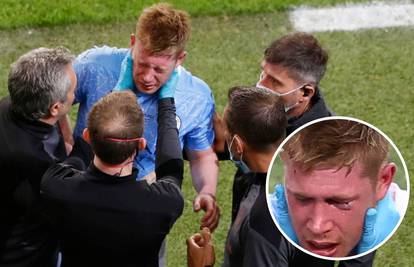 De Bruyne otpada za Euro? Nos i jagodična kost stradali u finalu