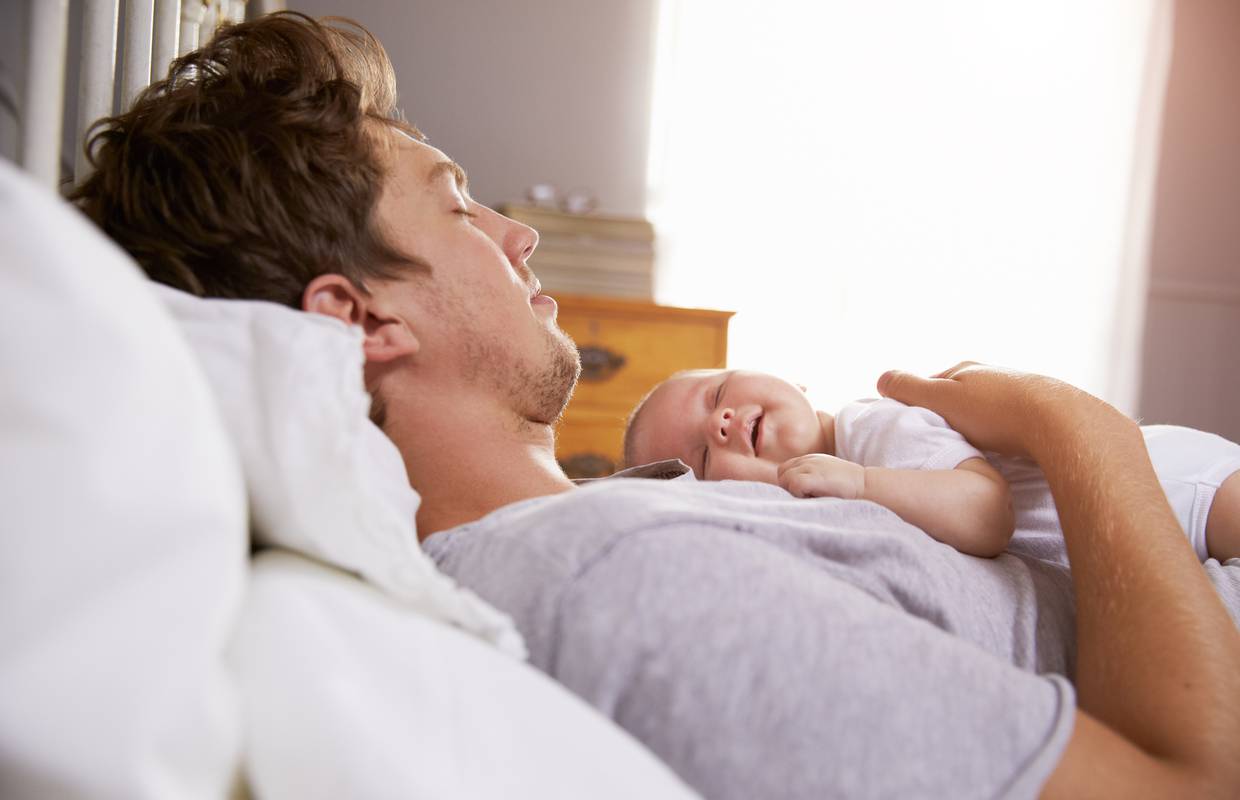'Ako beba spava tati na prsima, tata uvijek mora ostati budan'