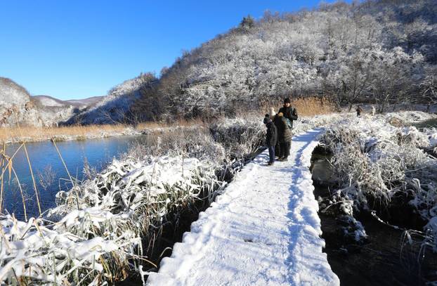 Plitvice pod snijegom i ledom