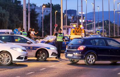 Sudarila se dva automobila na Držićevoj: Dvoje ljudi ozlijeđeno