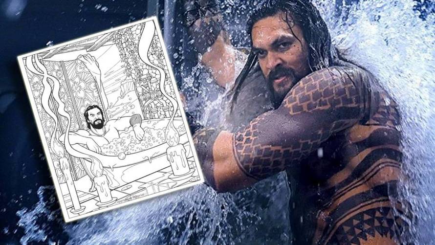 Žene, opustite se uz bojanku s likom i djelom slavnog glumca