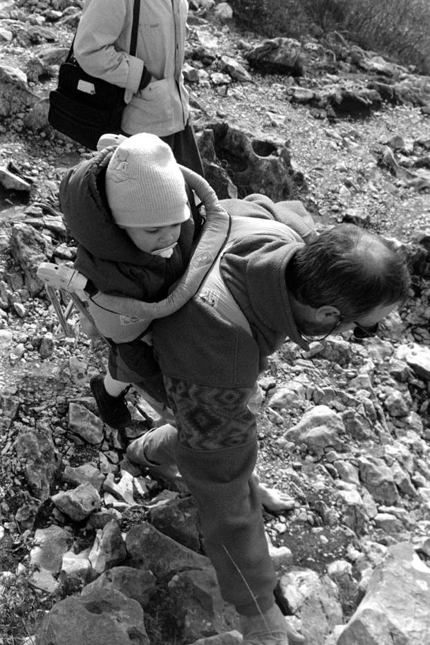 Podbrdo, mjesto ukazanja Gospe u Međugorju, 27.1.1991.
