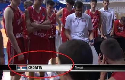 Hrvatska je u borbi za broncu igrala pod srpskom zastavom