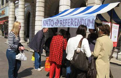 Potpisi za referendum oko NATO-a još samo u subotu