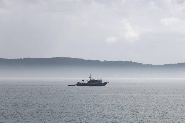 Zadar: Magla na moru