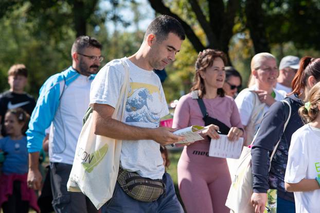 Zagreb:  Ekotlon na jezeru Bundek 2