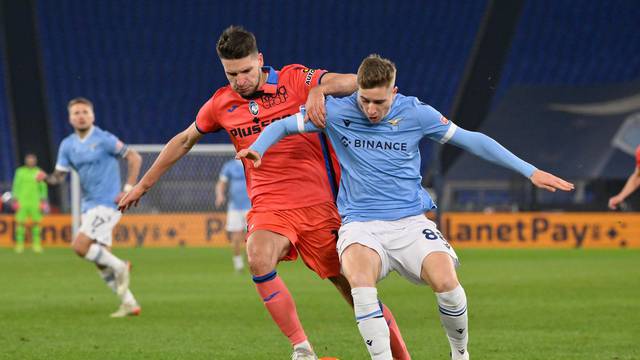 italian soccer Serie A match - SS Lazio vs Atalanta BC