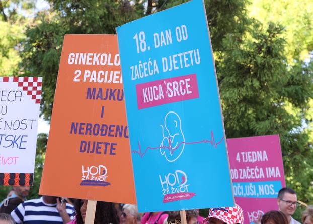 Prvi put u Šibeniku održan Hod za život