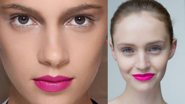 Priuštite licu atraktivnu boju: Birajte ruž tona jarke ružičaste