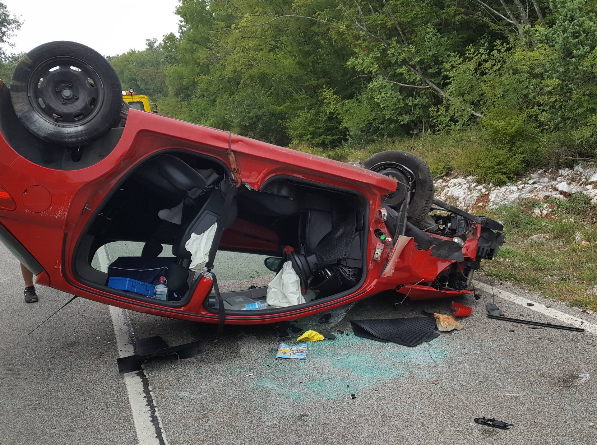 Sletio autom s ceste u Istri: U nesreći poginuo mladi policajac