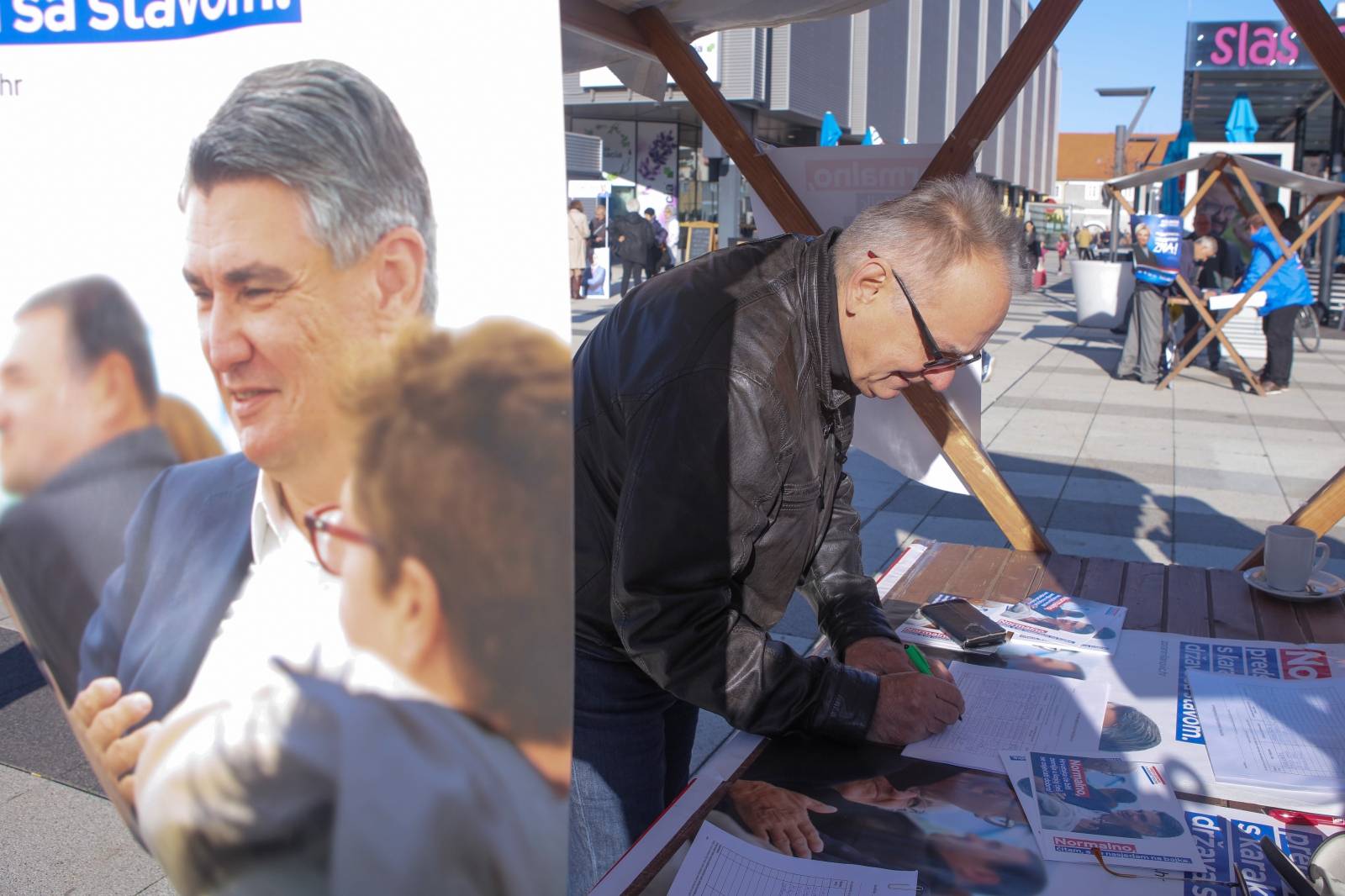 Osijek: Branimir Glavaš svojim potpisom dao podršku Zoranu Milanoviću