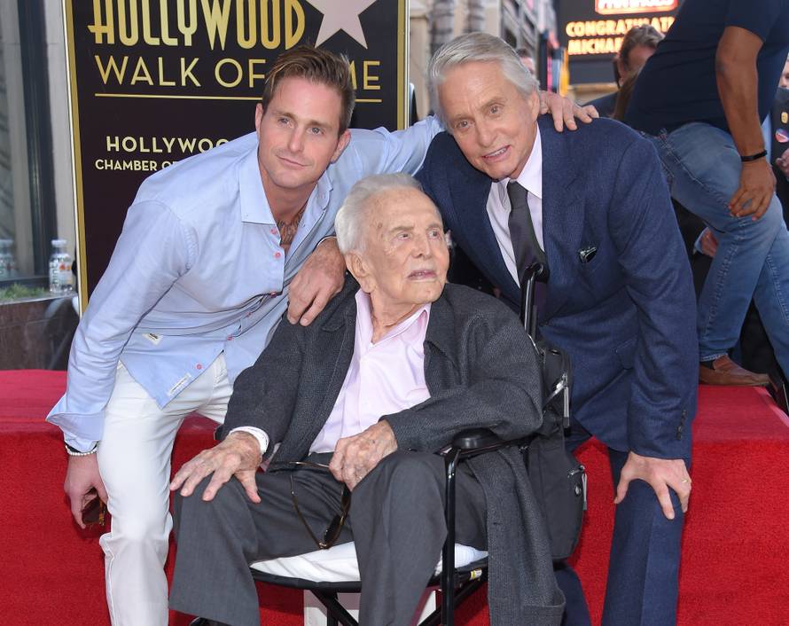 Michael Douglas Hollywood Walk of Fame Ceremony - Los Angeles