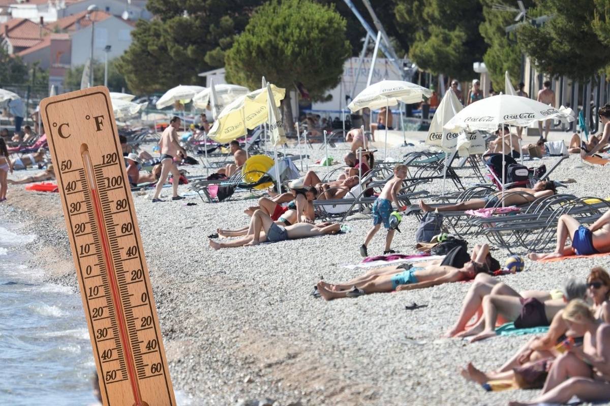 Novi toplinski val udara, ali bit će kraći i najvjerojatnije slabiji