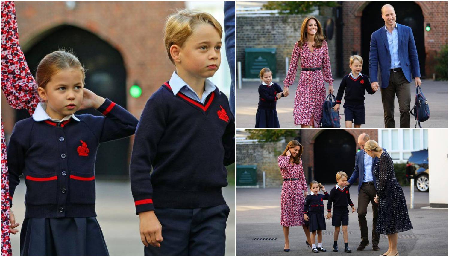 Princ se ne boji korone: George i Charlotte redovito idu u školu