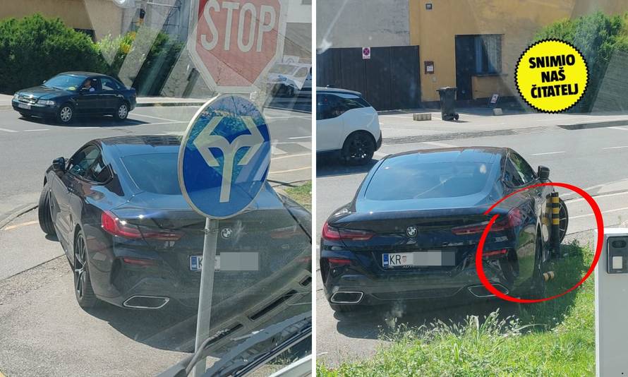 BMW-om došao u Remetinec: 'Čovjek ruši stupiće i guli lak na svom autu da bi parkirao...'