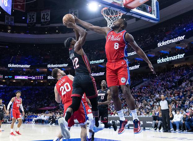 NBA: Miami Heat at Philadelphia 76ers