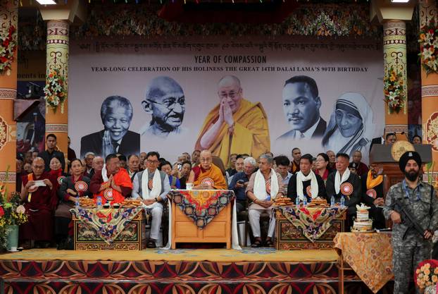 Dalai Lama celebrates 90th birthday, in Dharamshala