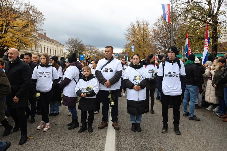 Vukovar: Kolona sjećanja na žrtvu Vukovara