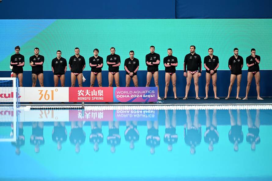 Susret Hrvatske i Francuske u polufinalu Svjetskog prvenstva u vaterpolu