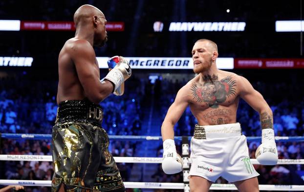 FILE PHOTO: Floyd Mayweather Jr. vs Conor McGregor