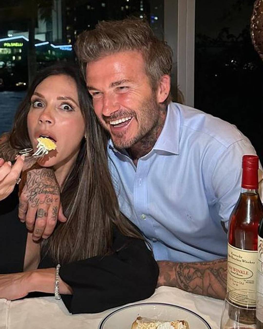 Beckhamovi fino večerali, a fino i platili: Za salate, tjesteninu i ribu potrošili oko 2500 dolara