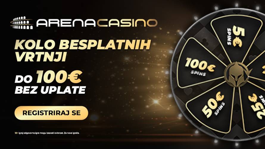 Iskusi uzbuđenje RISK FREE SPINOVA u Arena Casinu!
