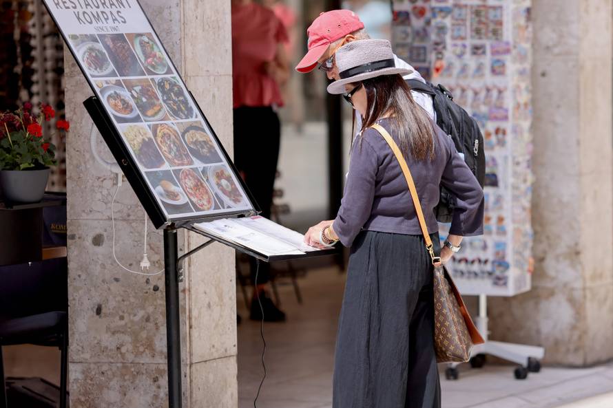 Zadar: Subotnje prijepodne u centru grada