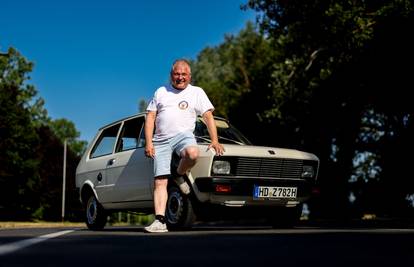 Daniel obožava Yugo 45, ima ih pet komada: 'Žena mi je rekla: Još jedna Zastava, ide rastava'