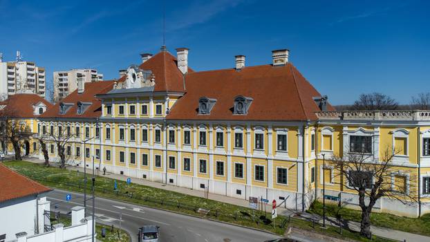 Vukovar: Pogled iz zraka na Dvorac Eltz