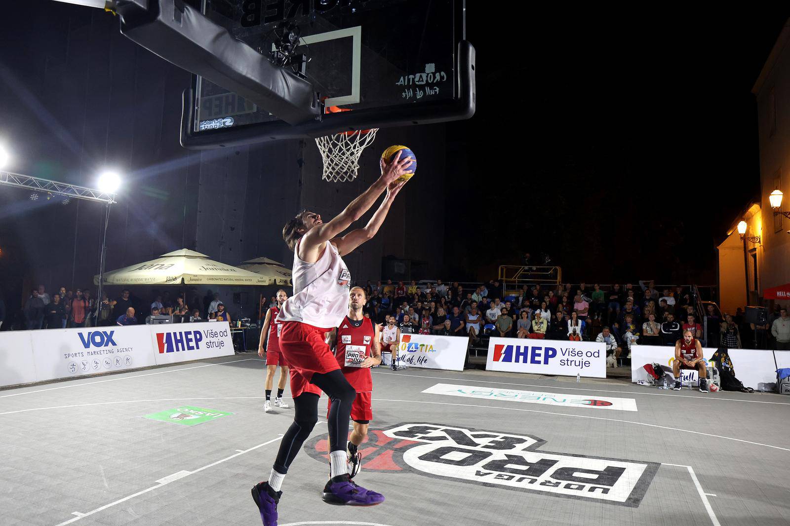 Drugi dan košarkaškog turnira Pro 3x3 u Zagrebu 