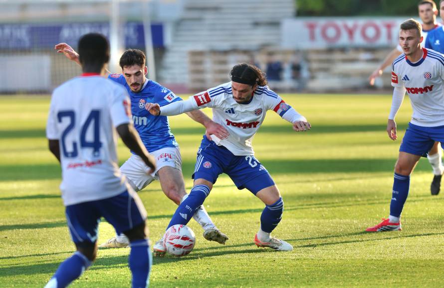 Split: Utakmica Hajduk i Široki Brijeg na Poljudu.